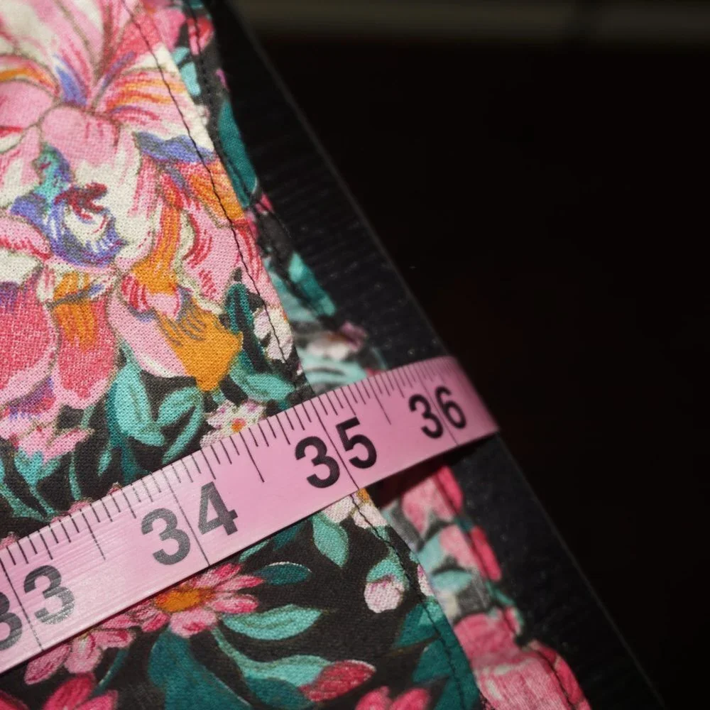 Vintage 80s Floral Dress - Picture 8 of 8